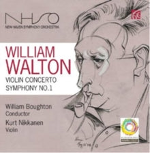 William Walton: Symphony No.1 And Violin Concerto - William Boughton - CD
