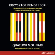 Molinari Quartet: Krzysztof Penderecki: Quartets - CD