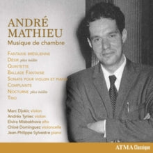Jean-philippe Sylvestre / Chloe Dominguez & Marc Djokic: Mathieu: Musique De Chambre - CD