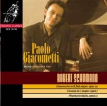 Paolo Giacometti: Schumann - Piano Music - CD