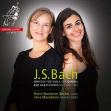 Marie Stockmarr Becker / Ilaria: Js Bach Sonatas For Viola And - CD