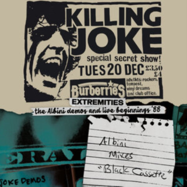 Killing Joke: Extremities. The Albini Demos And Live Beginnings 88 - Vinyl