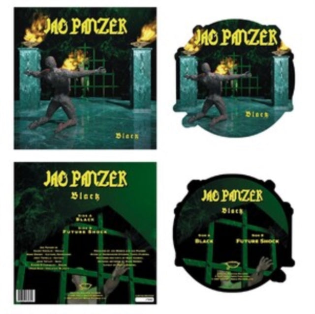 Jag Panzer: Black (Shaped Picture Disc) - Vinyl