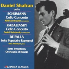 Daniil Shafran (cello): Shafran Plays Schumann. Kabalevsky (Concs) / Haydn. De Falla - CD