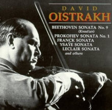 David Oistrakh With Others On Some: Oistrakh Plays Solos. Duos. Sonatas (Beethoven. Ysaye. Leclair. Franck. Prokofiev. Rachmaninov. - CD