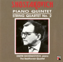 Shostakovich (pno) / Beethoven Quartet: Shostakovich Piano Quintet / String Quartet No.2 - CD