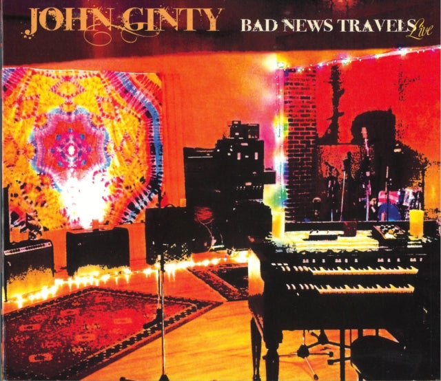 John Ginty: Bad News Travels: Live - CD