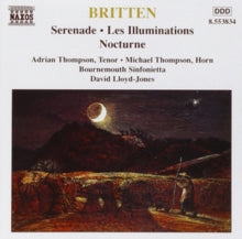 Soloists / Bournemouth Sin / Jones: Britten / Serenade / Les Illuminations - CD