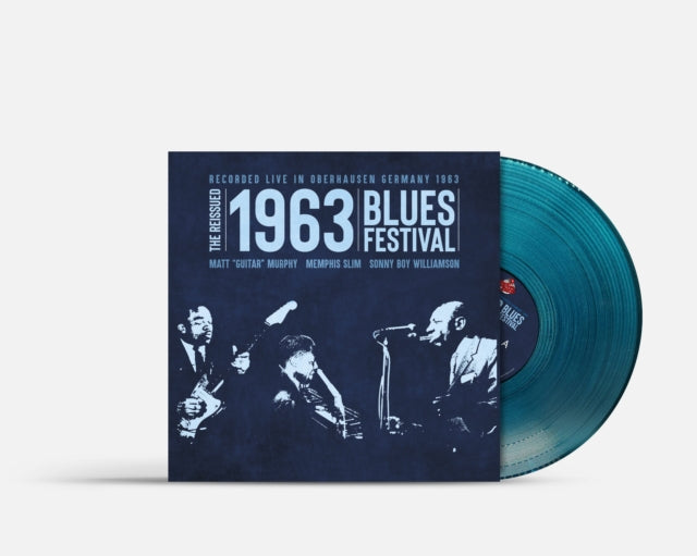Matt Murphy, Memphis Slim & Sonny Boy Williamson: The Reissued 1963 Blues Festival (Blue Vinyl) - Vinyl