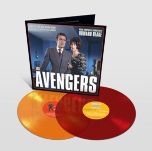 Various Artists: The Avengers 1968-1969 - Original Soundtrack (Red/Orange Vinyl) - Vinyl