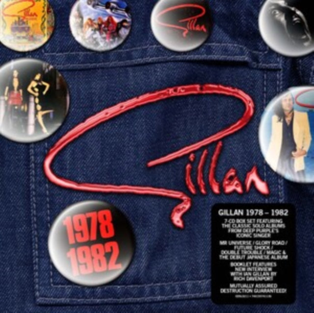 Gillan: 1978-1982 (Deluxe Edition) - CD
