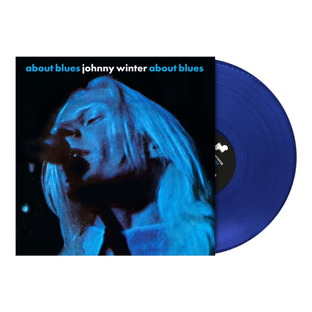 Johnny Winter: About Blues (Blue Vinyl) - Vinyl