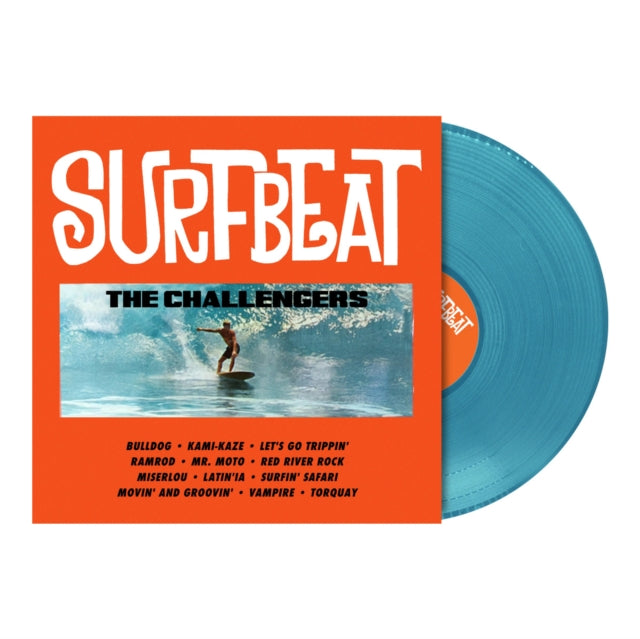 The Challengers: Surfbeat (Sea Glass Blue Vinyl) - Vinyl