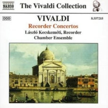 Kecskemetichamber Ensemble: Vivaldirecorder Concertos - CD