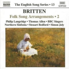 Langridge / Allen / Bedford: Britten / Folk Song Arrangements - Vol. 2 - CD