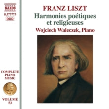 Wolciech Waleczek: Franz Liszt: Complete Piano Music. Vol. 53 - Harmonies Poetiques Et Religieuses - CD