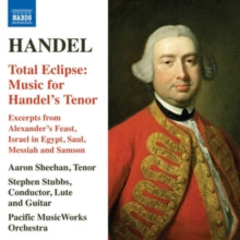 Pacific Musicworks / Stubbs: George Frideric Handel: Total Eclipse: Music For Handels Tenor - CD