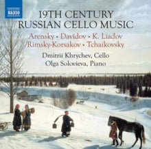 Khrychev / Solovieva: 19Th Century Russian Cello Music - CD