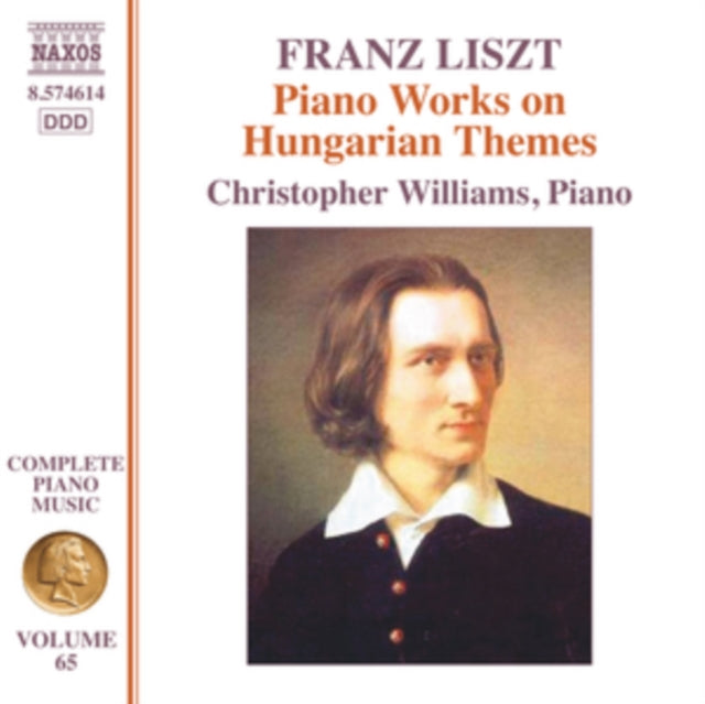 Christopher Williams: Franz Liszt: Complete Piano Music / Vol. 65 - Piano Works On Hungarian Themes - CD