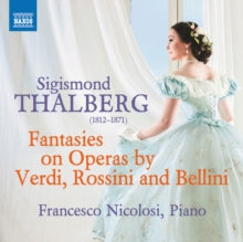 Francesco Nicolosi: Sigismond Thalberg: Fantasies On Operas By Verdi / Rossini And Bellini - CD