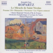 Choeur Regional / Piquemal: Ropartz / Choral Music - CD