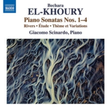 Giacomo Scinardo: Bechara El-Khoury: Piano Sonatas Nos. 1-4 - CD