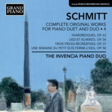 Invencia Piano Duo: Schmitt Complete Original - CD