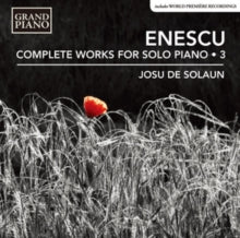Josu De Solaun: Enescuworks For Piano V 3 - CD