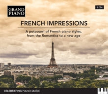 Horvath / Reyes / Armengaud: French Impressions Boxed Set - A Potpourri Of French Piano Styles / From The Romantics To New Age - CD