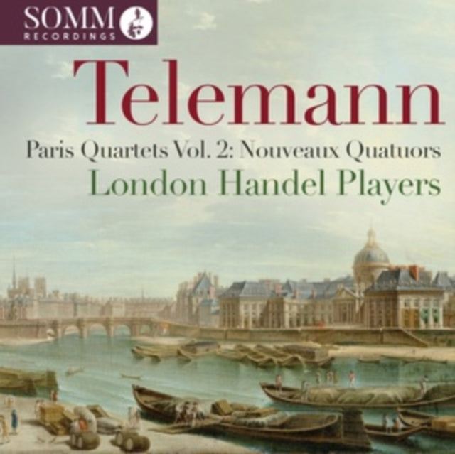 London Handel Players: Georg Philipp Telemann: Paris Quartets / Vol. 2 - Nouveaux Quatuors - CD