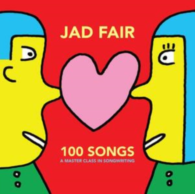 Jad Fair: 100 Songs (A Master Class In Songwriting) (Red/Yellow Vinyl) - Vinyl