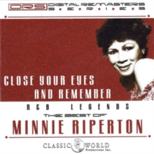 Minnie Riperton: Close Your Eyes And Remember: The Best Of - CD