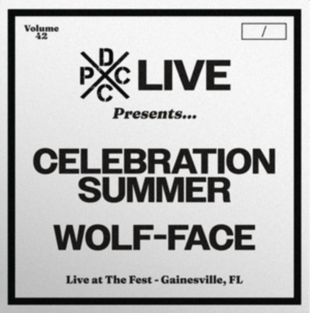 Celebration Summer/Wolf-Face: Celebration Summer & Wolf-Face Dcxpc Live Vol. 42 - Vinyl