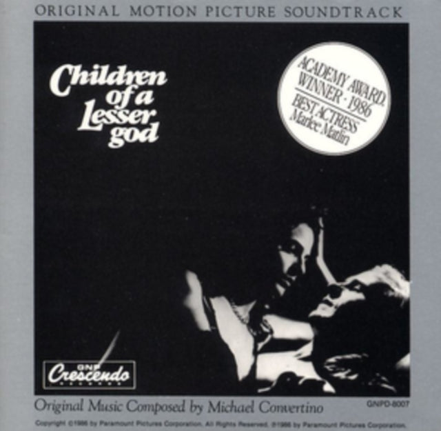 Various Artists: Children Of A Lesser God (Original Motion Picture Soundtrack) - CD