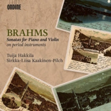 Hakkila/kaakinen-pilch: Brahms/Violin Sonatas - CD