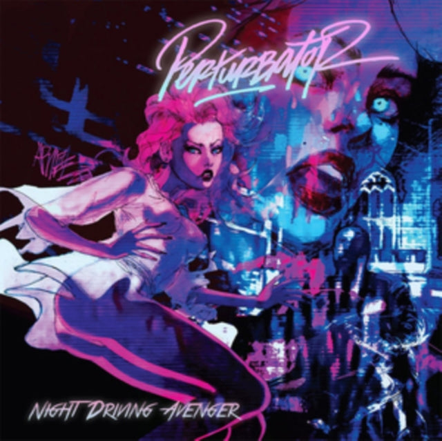 Perturbator: Night Driving Avenger (Frosted Clear Vinyl) - Vinyl
