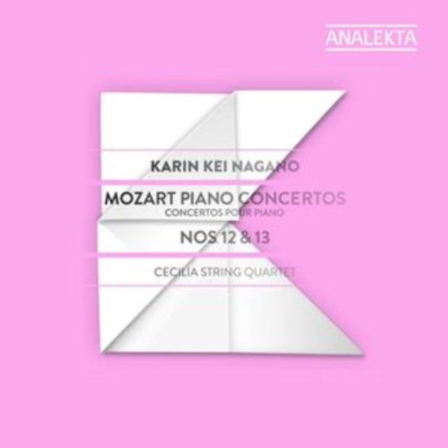 Karin Kei Nagano: Mozart/Piano Concertos Nos 12 & 13 - CD
