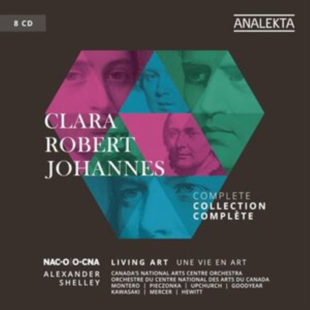 Canadas National Arts Centre Orchestra / Alexander Shelley: Clara / Robert / Johannes: Living Art (Complete Collection) - CD