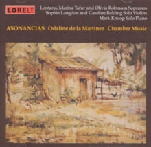 Ondaline De La Martinez: Asonancias - Chamber Music - CD
