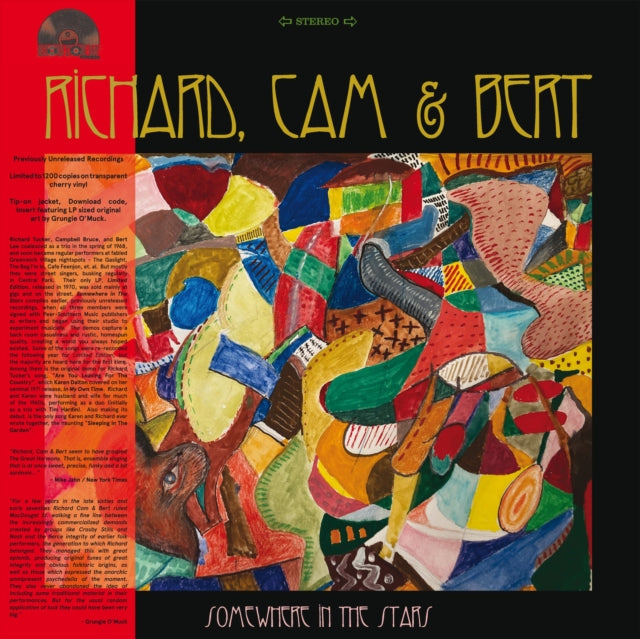 Richard, Cam & Bert: Somewhere In The Stars - Vinyl