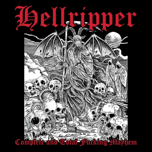 Hellripper: Complete And Total Fucking Mayhem (White Vinyl) - Vinyl