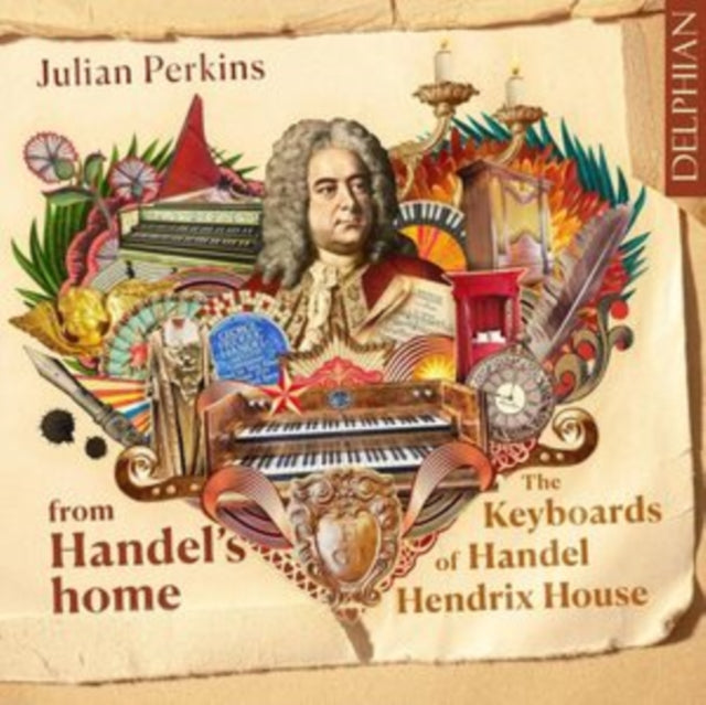 Julian Perkins / Carole Cerasi: From Handels Home: The Keyboards Of Handel Hendrix House - CD