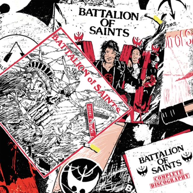 Battalion of Saints: Complete Discography (Red/White/Blue Triple Vinyl) - Vinyl