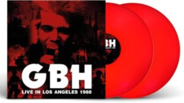 GBH: Live In L.A. (Red Vinyl) - Vinyl