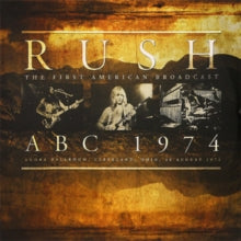 Rush: Abc 1974 (White Vinyl) - Vinyl