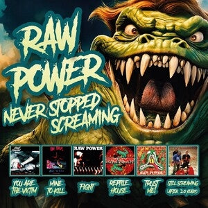 Raw Power: Never Stopped Screaming - CD