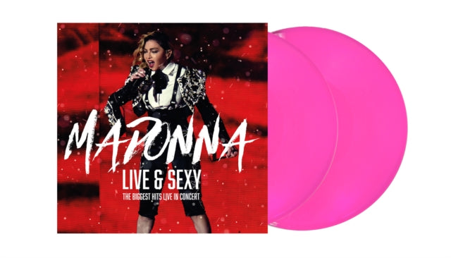 Madonna: Live & Sexy (Pink Vinyl) - Vinyl