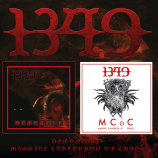 1349: Demonoir / Massive Cauldron Of Chaos - CD
