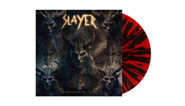 Slayer: Black Spirits - Live (Red/Black Splatter Vinyl) - Vinyl