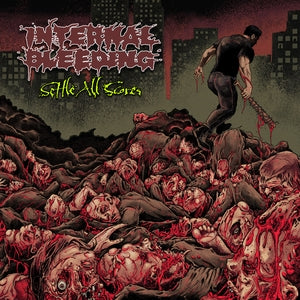 Internal Bleeding: Settle All Scores (Red/Black Splatter Vinyl) - Vinyl